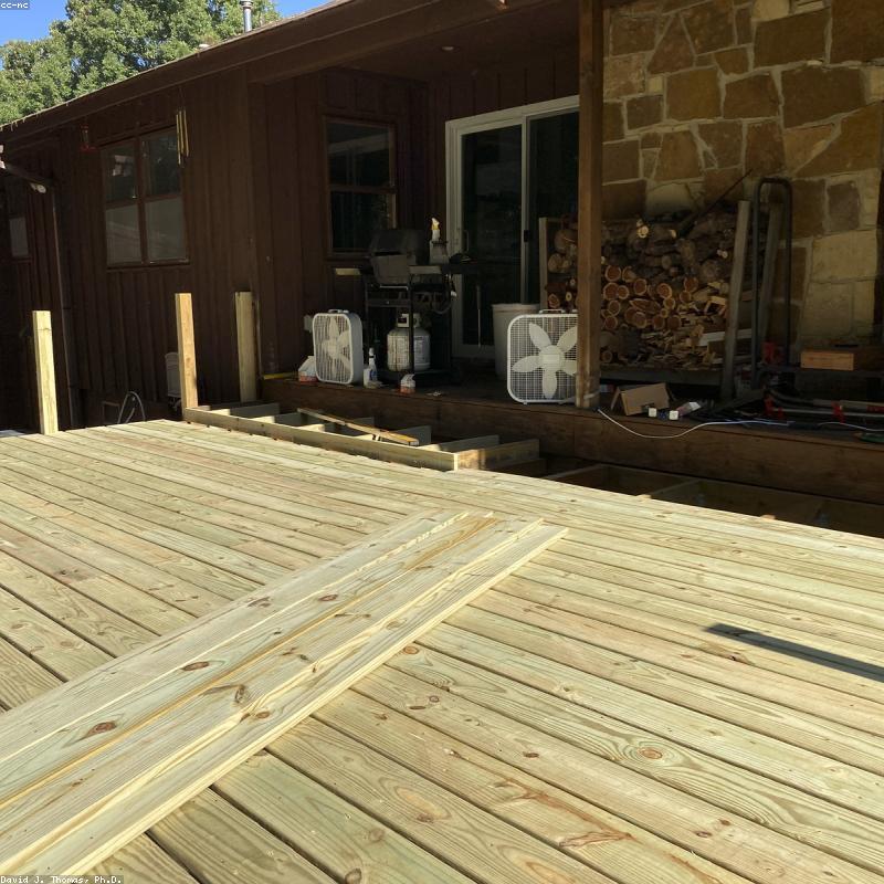New deck build